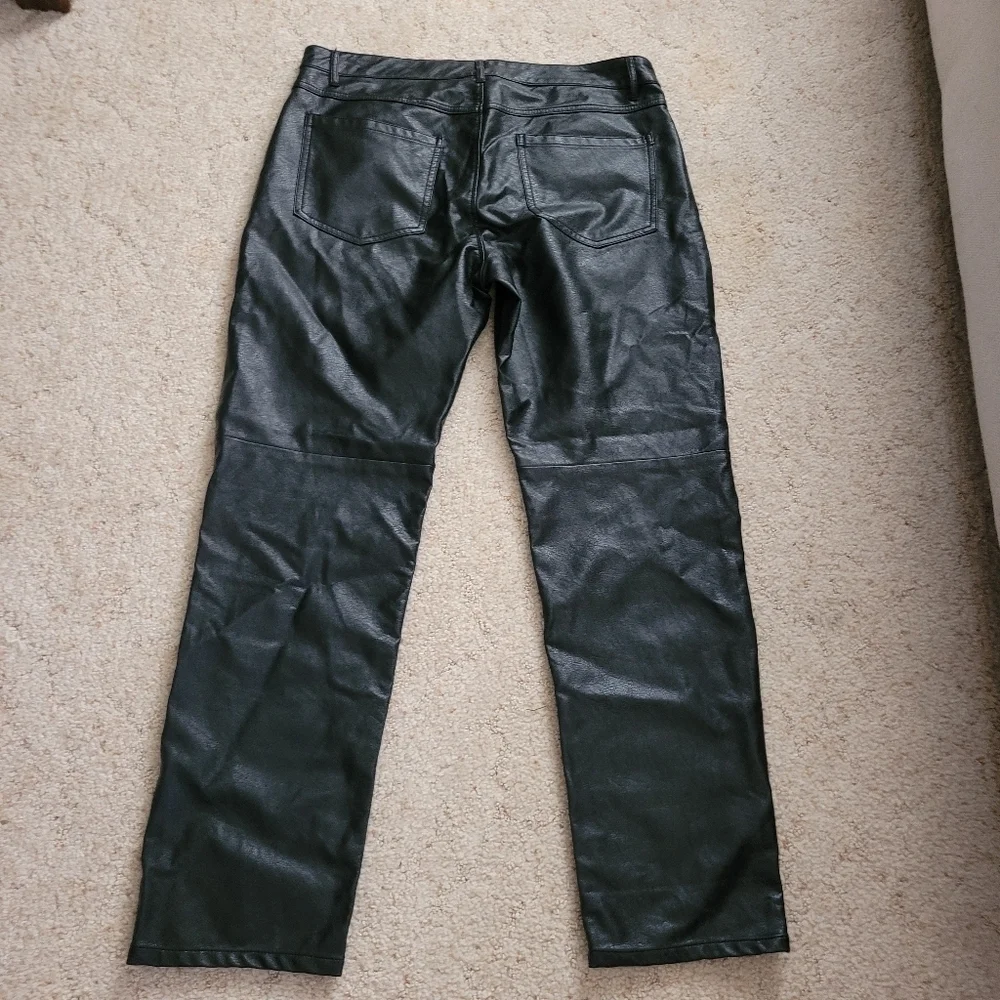 Urban Outfitters Black Faux Leather Pants